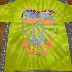 Vibrant Skull Graphic 2011 LIQUID BLUE